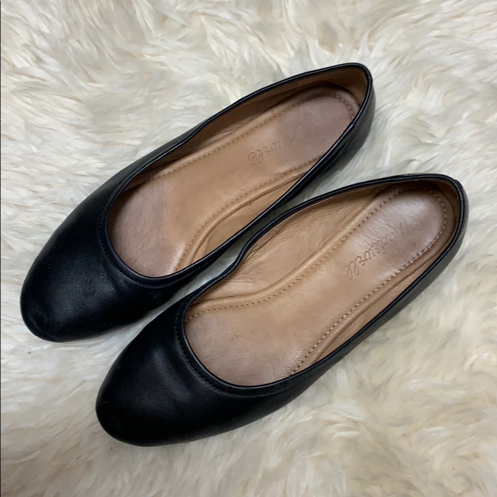 Madewell Leather Ballet Flats